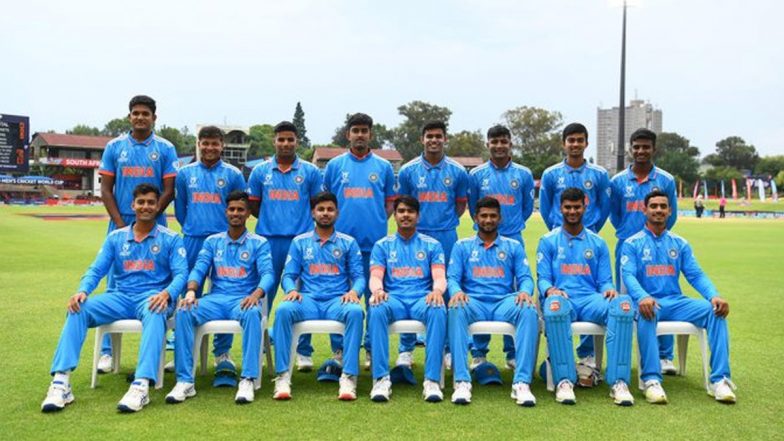 How To Watch India U-19 vs South Africa U-19, ICC Under-19 Cricket World Cup 2024 Live Telecast on DD Sports? Get Details of IND U19 vs SA U19 Semi-Final Match on DD Free Dish, and Doordarshan National TV Channels