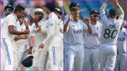 IND 120/3 in 38.1 Overs (Target 192) | India vs England Live Score Updates of 4th Test 2024 Day 4: Shoaib Bashir Dismisses Ravindra Jadeja