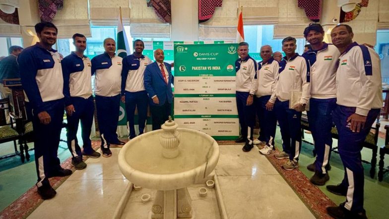 India vs Pakistan, Davis Cup 2024 Live Streaming Online: Get Telecast Details of IND vs PAK World Group 1 Playoffs With Match Time in IST