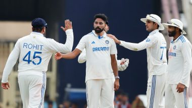 How to Watch India vs England 4th Test 2024 Day 2 Live Telecast on DD Sports? Get Details of IND vs ENG Match on DD Free Dish, and Doordarshan National TV Channels