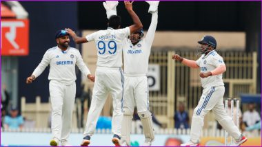 How to Watch India vs England 4th Test 2024 Day 4 Live Telecast on DD Sports? Get Details of IND vs ENG Match on DD Free Dish, and Doordarshan National TV Channels