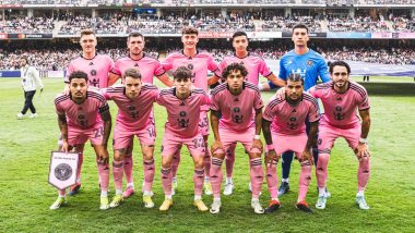How to Watch Inter Miami vs Monterrey Live Streaming Online? Get Live Streaming Details of CONCACAF Champions Cup 2024 Quarterfinal Football Match With Time in IST