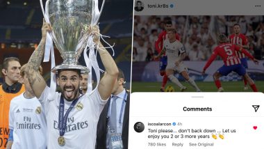 'Don't Back Down' Former Real Madrid Footballer Isco Alarcon Requests Toni Kroos to Not Retire From Football