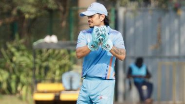 Ishan Kishan Returns to Cricket! Indian Wicketkeeper-Batter Spotted Playing For RBI in DY Patil T20 Cup 2024 (Watch Video)