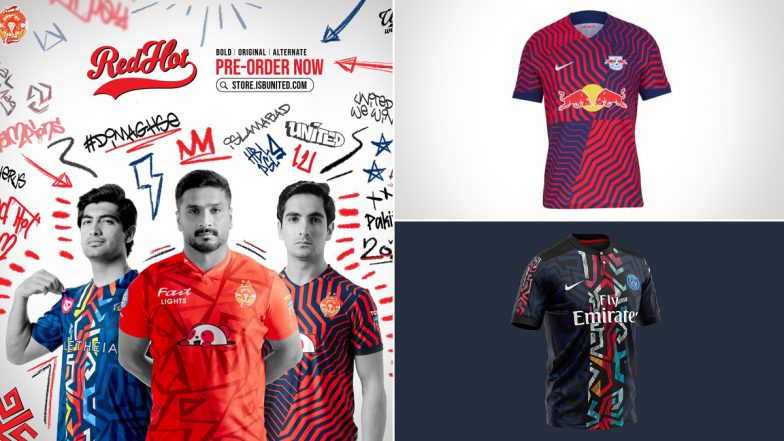 Fans Accuse PSL Franchise Islamabad United of Copying Jersey Designs from Football Kits Ahead of Pakistan Super League 2024