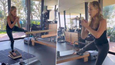 Jennifer Aniston Shares Her Workout Struggle During Her Intense Workout Session in Inspiring Video, Setting Remarkable Fitness Goals at 55 (Watch Video)