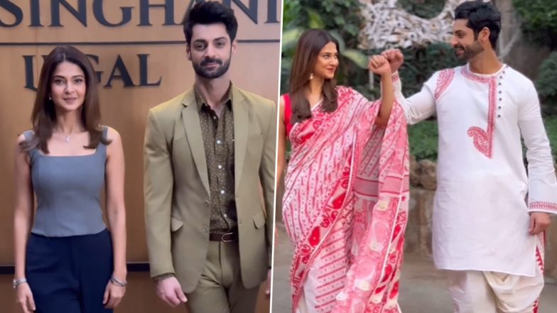 Jennifer Winget and Karan Wahi's Transition Reel From Web Series Raisinghani vs Raisinghani Gives Major Formal Fashion Goals (Watch Video)