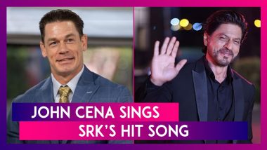 John Cena Sings ‘Bholi Si Surat’, Shah Rukh Khan Reacts