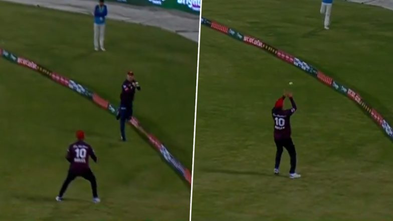 Jordan Cox, Alex Hales Combine To Take Sensational Catch Near Boundary During Multan Sultans vs Islamabad United PSL 2024 Match (Watch Video)