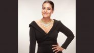 Kajol Keeps It Elegant in a Chic Black Dress and Diamond Necklace for a Photoshoot (View Pic)