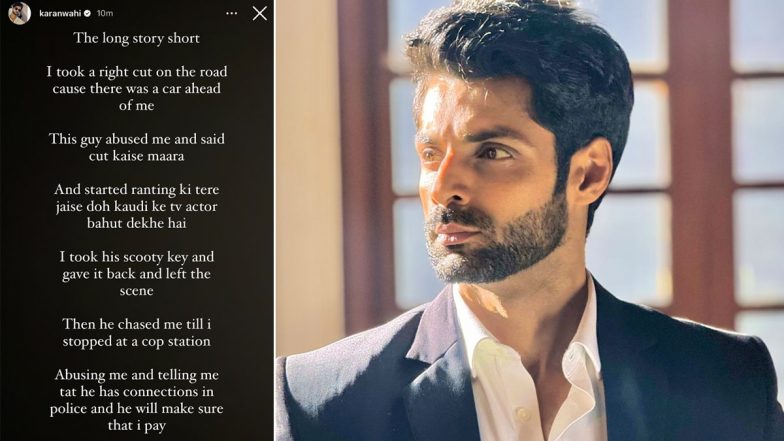 Karan Wahi Takes Mumbai Police's Help After Being Verbally Abused and Harassed by Stranger on Road