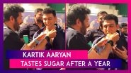 Kartik Aaryan Celebrates Chandu Champion Shoot Wrap-Up By Tasting Sugar After A Year