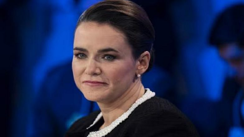 Hungarian President Resigns: Katalin Novak Resigns Over Pardon to Man Convicted in Child Sexual Abuse Case (Watch Video)