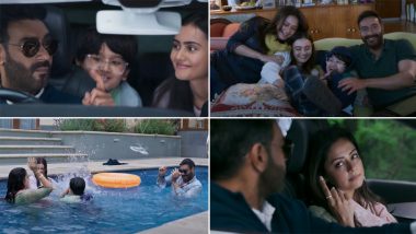 Shaitaan Song ‘Khushiyaan Bator Lo’: Ajay Devgn and Jyotika Take a Family Road Trip in Jubin Nautiyal’s Upbeat Track (Watch Video)