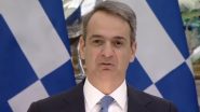 Greek PM Kyriakos Mitsotakis Announces Support for India's Candidacy to UN Security Council (Watch Video)