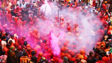 Lathmar Holi in Barsana 2024 Date: What Are Origins of Lathmaar Holi? Everything You Need To Know About the Unique & Vibrant Festival