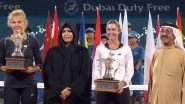 Latifa Bint Mohammed Presents Trophies to Winners of 24th Dubai Duty Free Tennis Championships