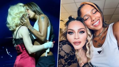Madonna and Tokischa Peralta Share a Kiss on Stage During The Celebration Tour in New York! Check Out the Viral Pics