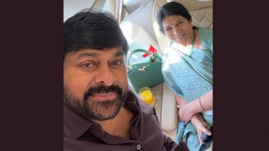 Chiranjeevi and ‘Better Half’ Surekha Jet Off to USA on Valentine’s Day; Megastar Provides Vishwambhara Shoot Schedule Update