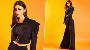 Mouni Roy Dazzles in Stylish All-Black Outfit at Zee Cine Awards Press Conference (View Pics)