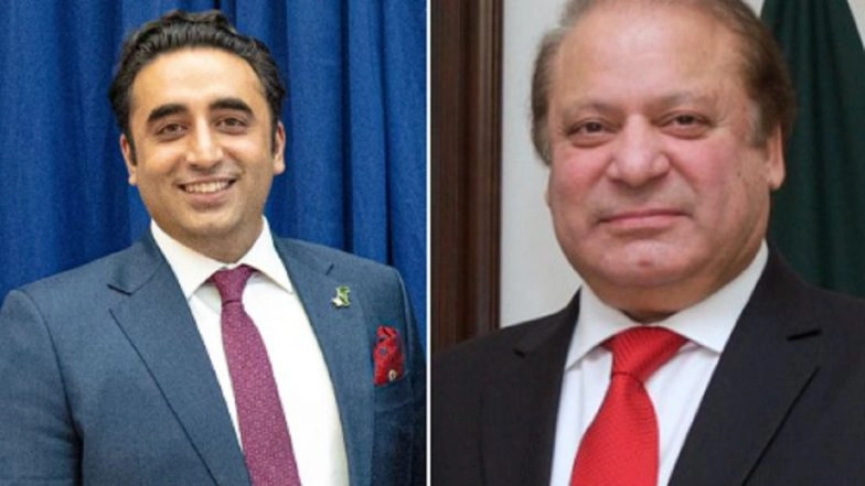 Pakistan Election Results 2024: Islamabad Awaits Final Poll Results; Nawaz Sharif, Bilawal Bhutoo Zardari Hold Talks for Alliance To Form Government