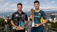 How To Watch NZ vs AUS 1st T20I 2024 Live Streaming Online? Get Telecast Details of New Zealand vs Australia Cricket Match With Timing in IST