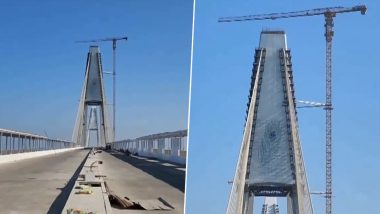 Gujarat: PM Narendra Modi To Inaugurate Okha-Bet Dwarka Signature Bridge in Dwarka on February 25 (Watch Video)