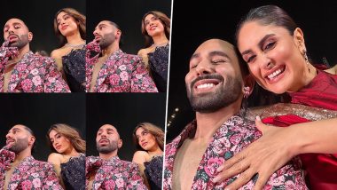 Orry Drops Unseen Moments With Janhvi Kapoor, Kareena Kapoor Khan and Others From Filmfare Awards 2024 (View Pics & Watch Videos)