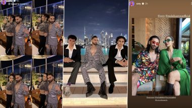 Orhan Awatramani aka Orry Parties in Style with Malaika Arora and Her Son Arhaan Khan in Dubai! (View Pics)