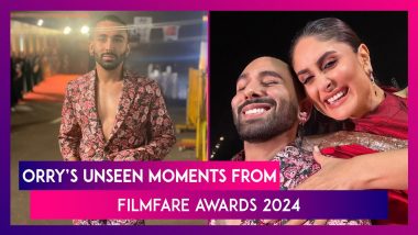 Orry Shares Unseen Moments With Kareena Kapoor Khan, Janhvi Kapoor And Others From the 69th Filmfare Awards