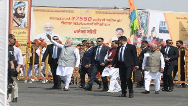 Lok Sabha Elections 2024: PM Narendra Modi in Madhya Pradesh’s Jhabua To Kick-Start BJP Campaign for LS Polls