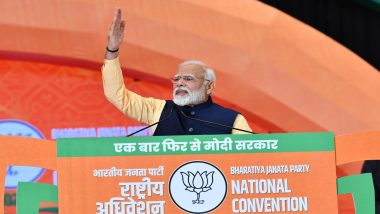 Opposition Lacks Road Map for 'Viksit Bharat', Only BJP Can Deliver It: PM Narendra Modi at Party Convention