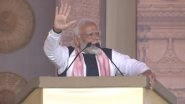 PM Modi Assam Visit: Prime Minister Narendra Modi Says &lsquo;Vikas and Virasat To Go Simultaneously in India&rsquo; (Watch Video)