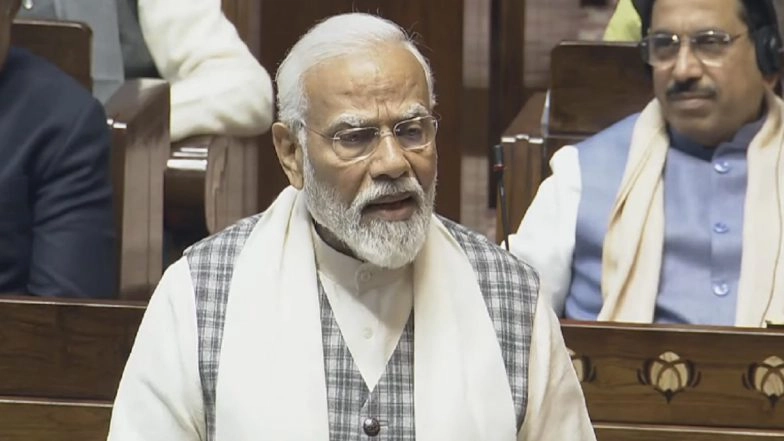 PM Narendra Modi Launches Scathing Attack on Congress, Says ‘Party Has Become Outdated’ (Watch Video)