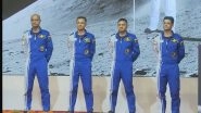 PM Modi Announces Astronaut Designates for Gaganyaan Mission &ndash; Group Captain P Balakrishnan Nair, Group Captain Ajit Krishnan, Group Captain Angad Pratap and Wing Commander S Shukla (Watch Video)
