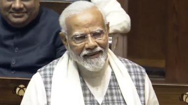 Parliament Budget Session 2024: PM Narendra Modi Lauds Manmohan Singh's Contribution to Rajya Sabha, Likens Congress Black Paper to 'Kaala Teeka' (Watch Video)
