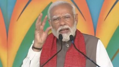 PM Narendra Modi Hails Goa’s Social Diversity, Says ‘People of State Elect BJP Again and Again, its Message Goes Across Nation’ (Watch Video)