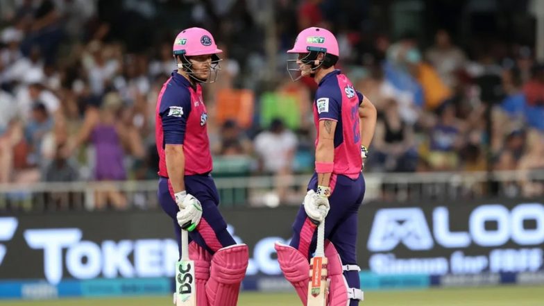 SA20 Live Streaming in India: Watch Sunrisers Eastern Cape vs Paarl Royals Live Telecast of South Africa T20 League 2024 Cricket Match