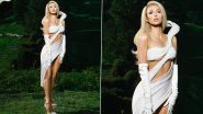 Paris Hilton Rocks a Daring White Dress by Designer Gaurav Gupta for a Photoshoot (View Pic)