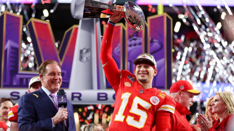 Patrick Mahomes Named MVP of Super Bowl 2024, Joins Elite List After Winning Award for Third Time