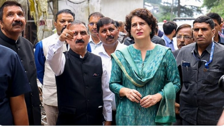 Himachal Pradesh Political Crisis: Congress Leader Priyanka Gandhi Alleges BJP Wants To ‘Crush’ People’s Mandate by Misusing Money Power and Probe Agencies