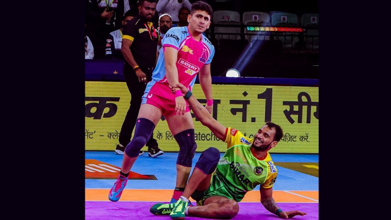 PKL 2023–24: Arjun Deshwal’s Super 10 Helps Patna Pirates Stage Comeback Win Against Jaipur Pink Panthers
