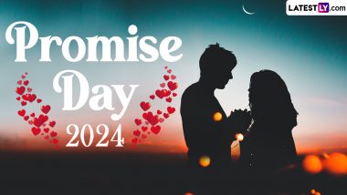 Happy Promise Day 2024 Images & HD Wallpapers for Free Download Online: Celebrate Fifth Day of Valentine's Week With Quotes, Wishes, WhatsApp Messages and GIF Greetings