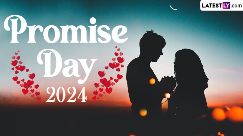 Happy Promise Day 2024 Images & HD Wallpapers for Free Download Online: Celebrate Fifth Day of Valentine's Week With Quotes, Wishes, WhatsApp Messages and GIF Greetings