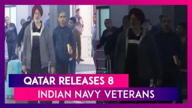 Qatar Releases Eight Indian Navy Veterans Jailed In The Country Over Espionage Charges; Seven Back In India