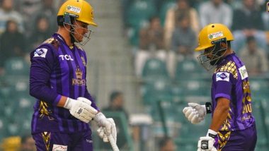 PSL 2024 Live Streaming Online in India: Is Free TV Channel Telecast of Lahore Qalandars vs Quetta Gladiators, Pakistan Super League Nine T20 Cricket Match Available?