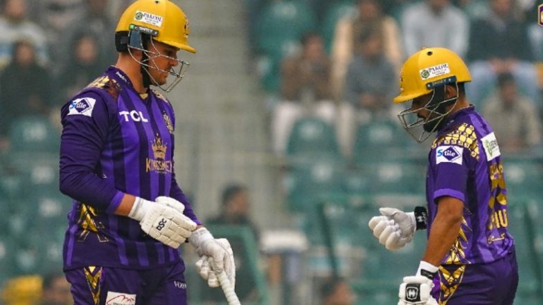 How to Watch Quetta Gladiators vs Lahore Qalandars PSL 2024 Free Live Streaming Online on FanCode? Get TV Telecast Details of QG vs LQ Pakistan Super League Match