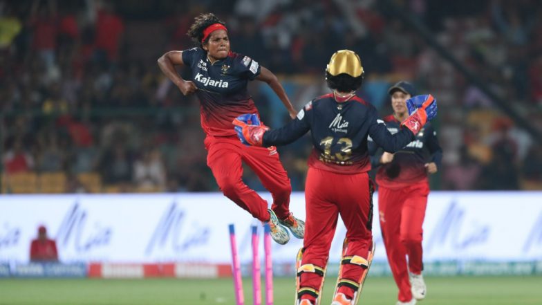 Asha Shobana Stars With Five-Wicket Haul As RCB-W Kickstart WPL 2024 Campaign With Two-Run Victory Over UPW-W