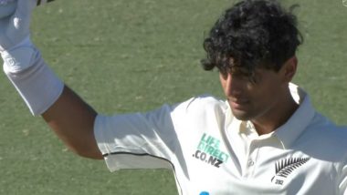Rachin Ravindra Scores His Maiden Century in Test Cricket, Achieves Feat During NZ vs SA 1st Test 2024