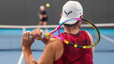 Rafael Nadal Returns to Training After Missing Australian Open 2024 Due to Muscle Injury, Shares Pictures on Social Media